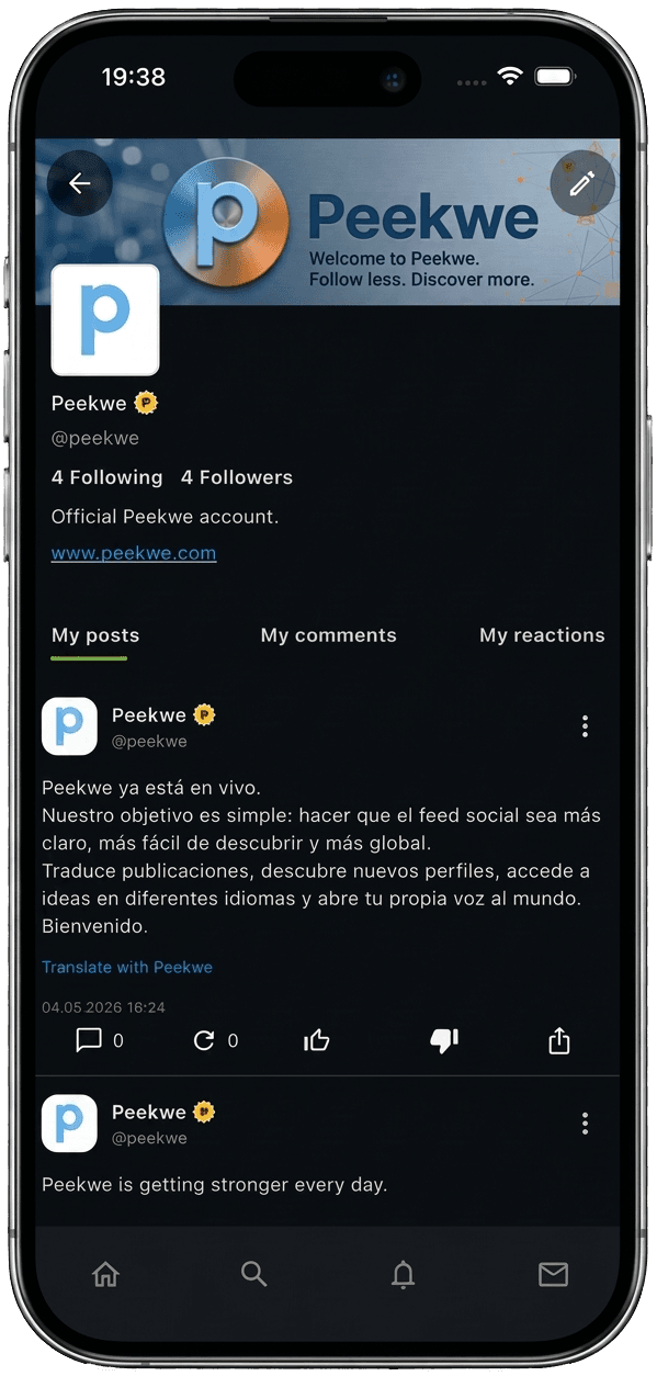 Hidden Posts for quieter social connections